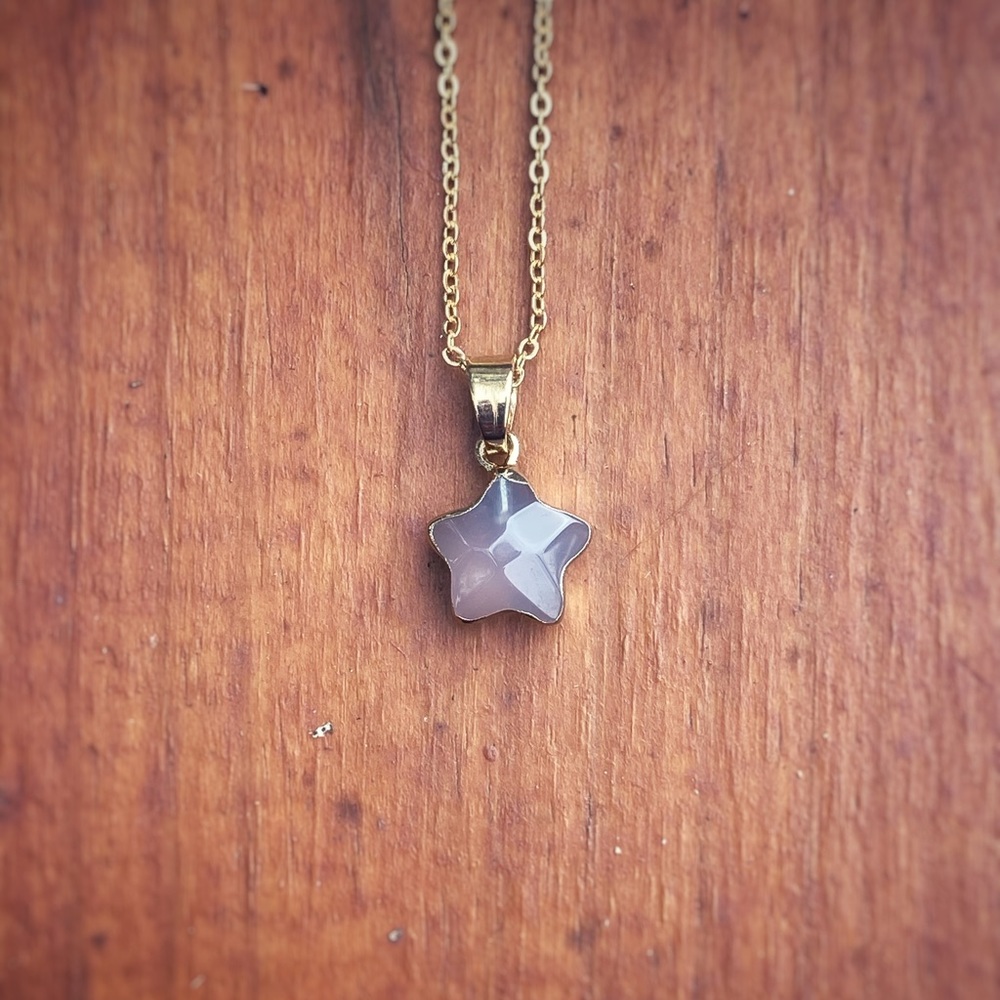 Dainty Crystal Star Necklace